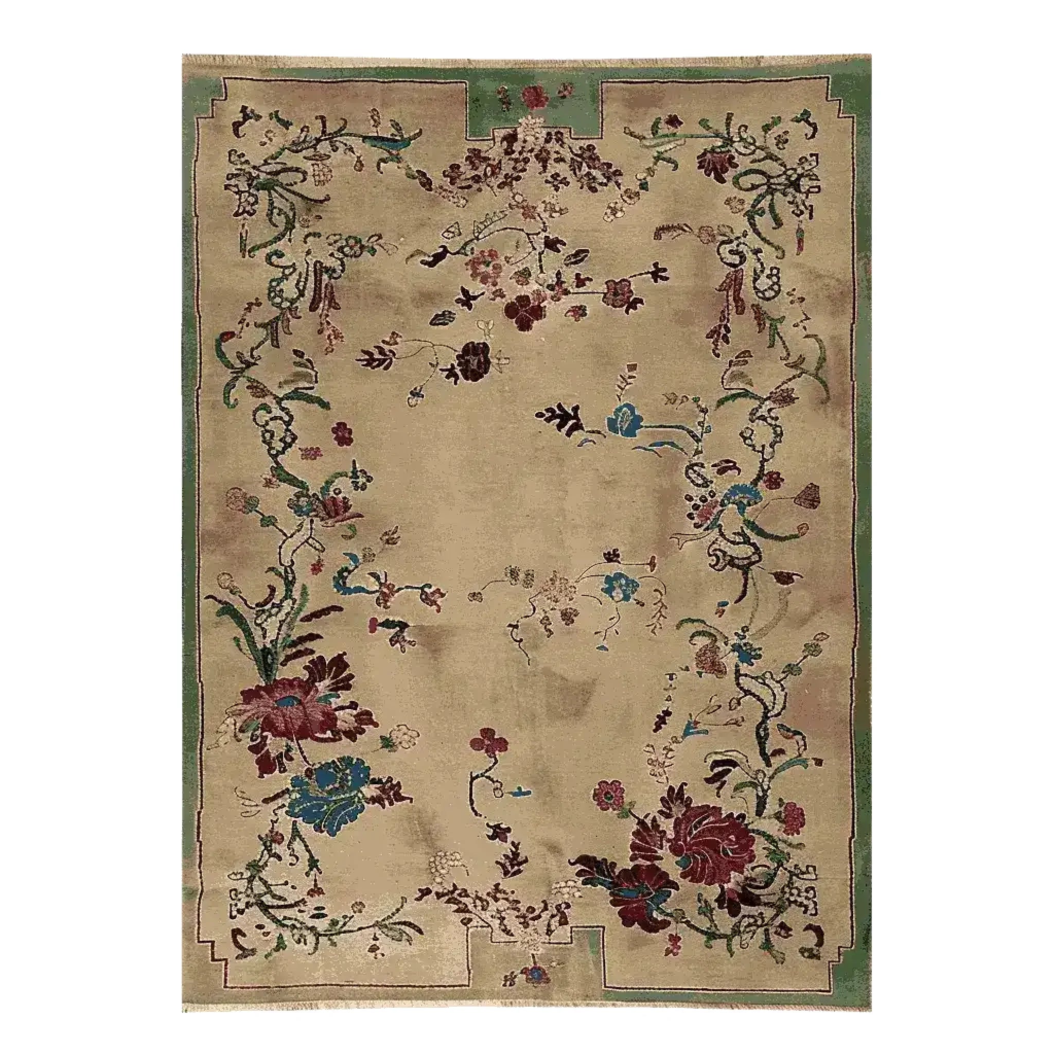 The Regal Bloom Hand Knotted Rug