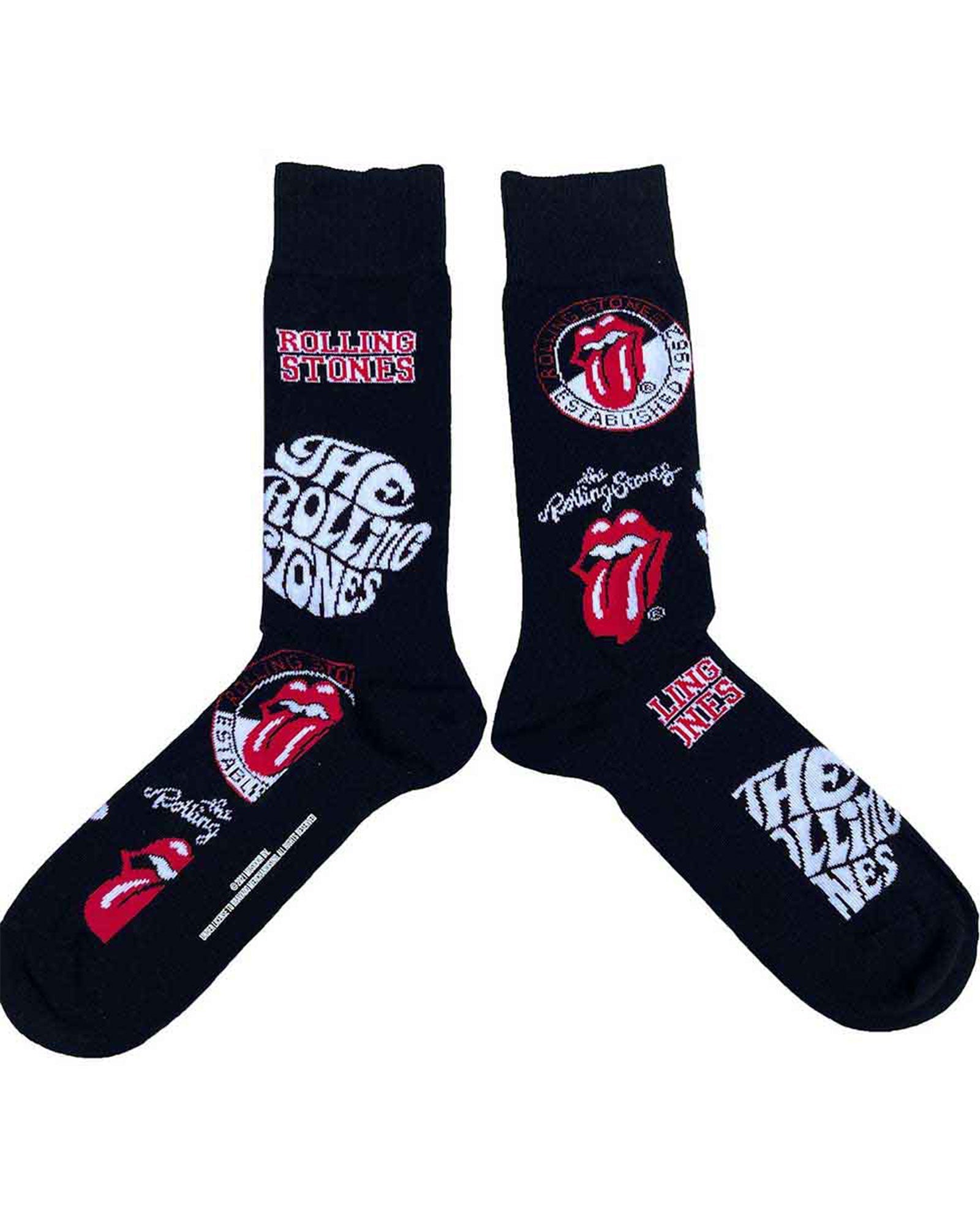 The Rolling Stones - Calcetines "Logos"