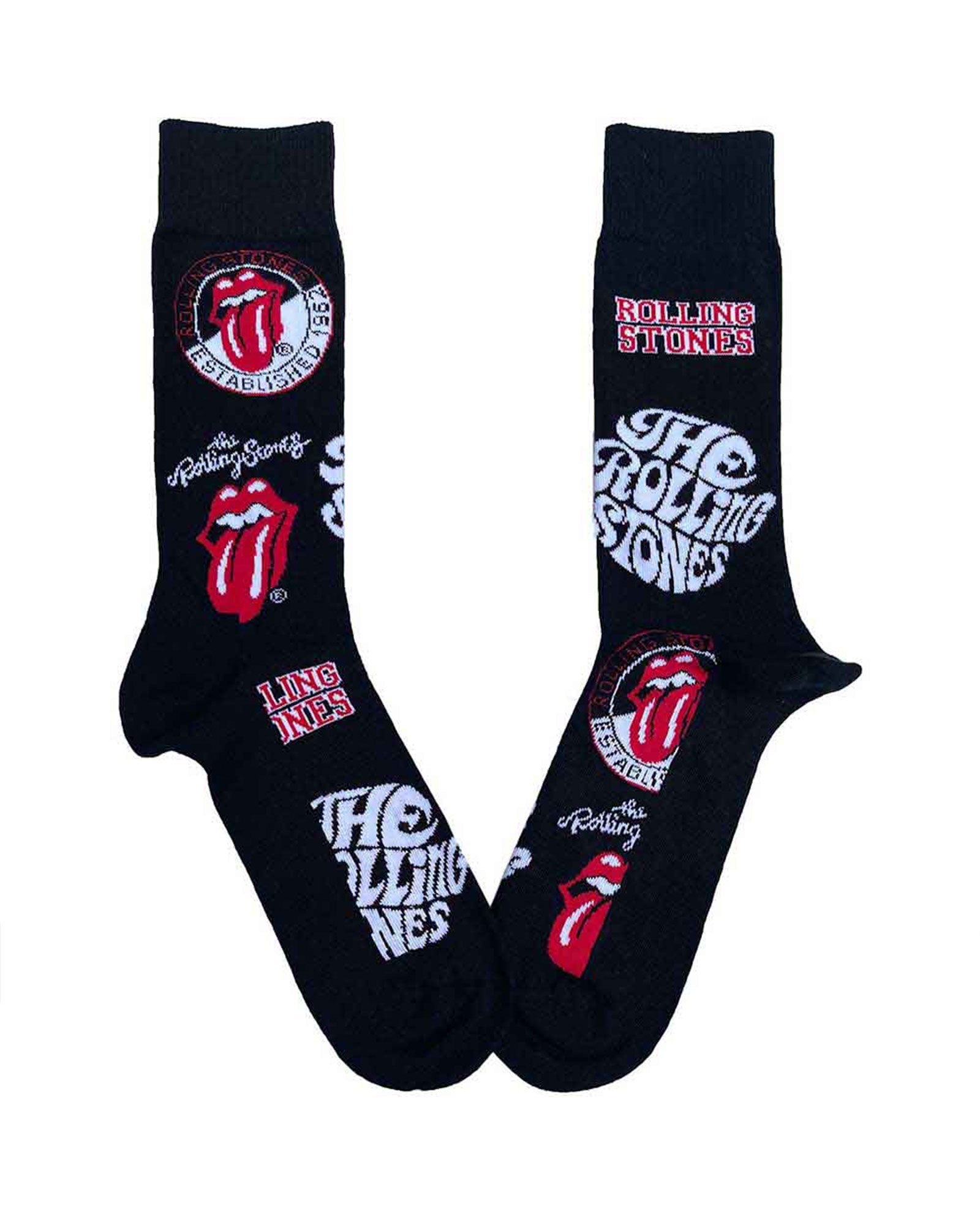 The Rolling Stones - Calcetines "Logos"