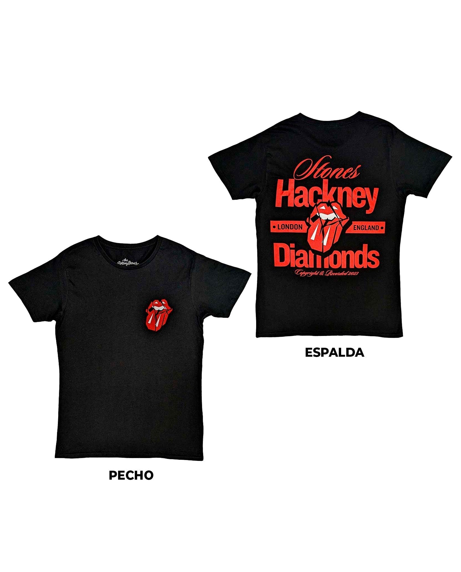 The Rolling Stones - Camiseta "Hackney Diamonds Hackney London" Unisex