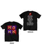 The Rolling Stones - Camiseta "Honk Album Track list" Unisex