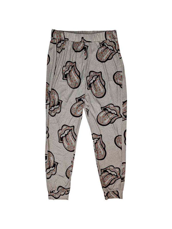 The Rolling Stones - Pijama "Heart Tongue" Mujer