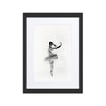 Thin Foil of Dance | Dance-Art Framed Poster #30 (21.5" H x 17.5" W)