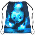 Cosmic Panda Drawstring Bag