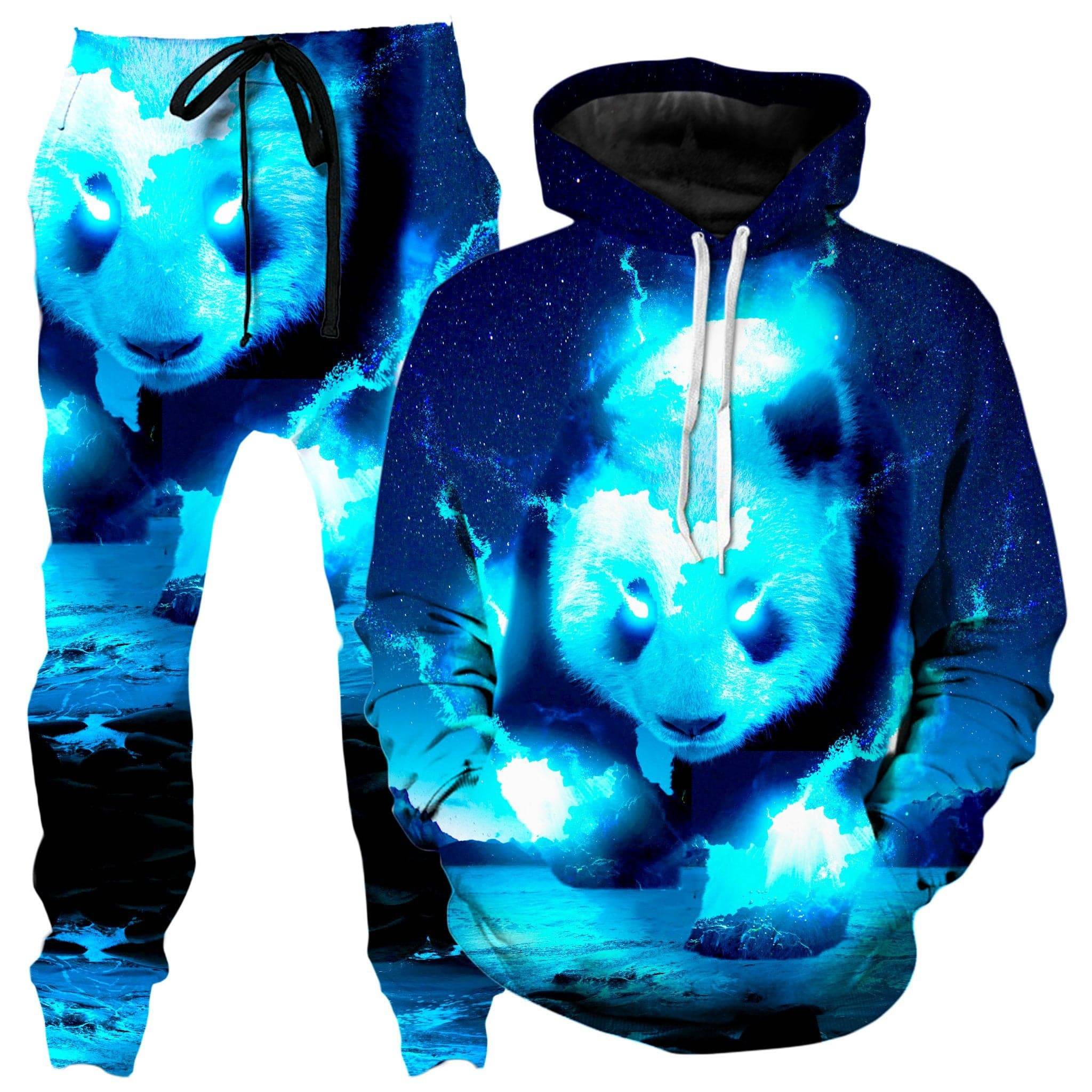 Cosmic Panda Hoodie and Joggers Combo
