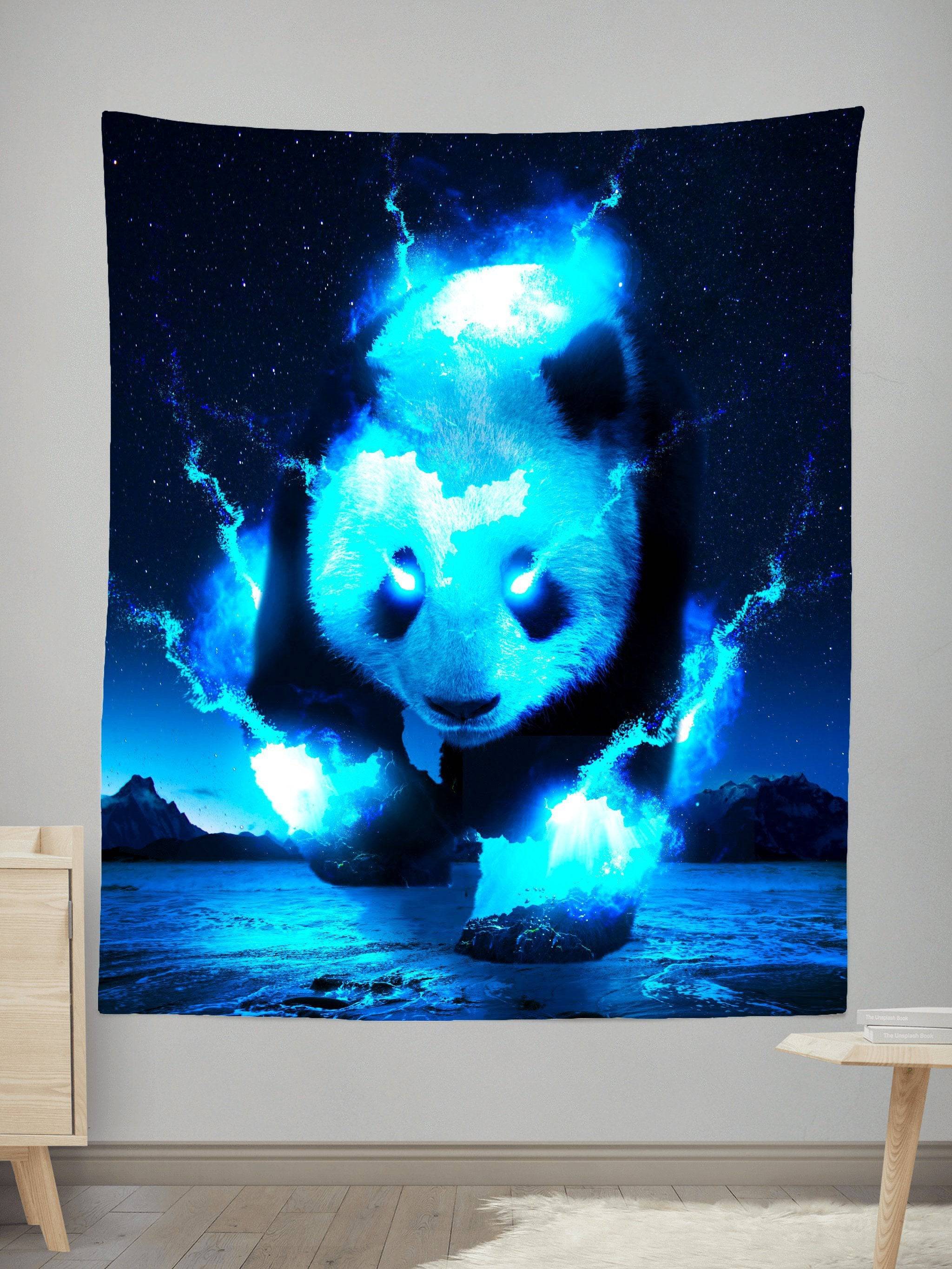 Cosmic Panda Tapestry