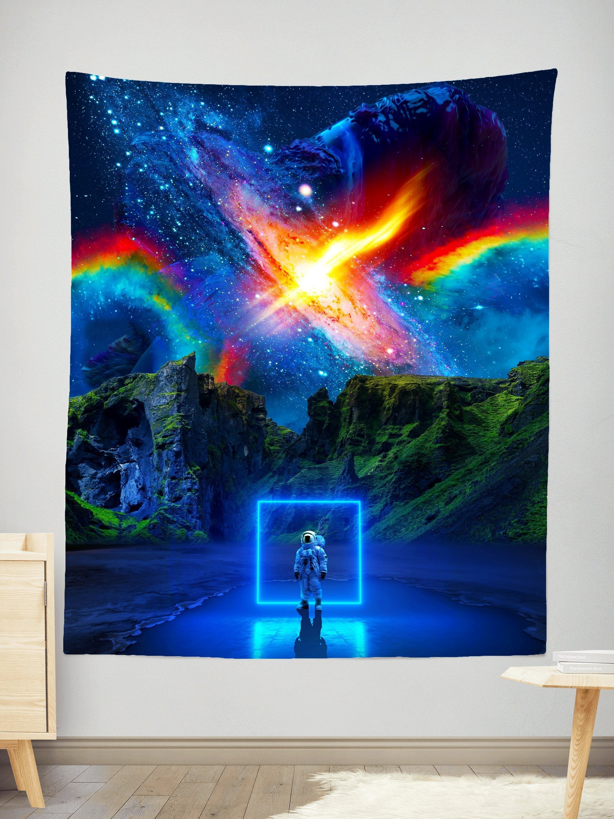 Cosmic Toybox Tapestry