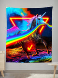 Rainbow Unicorn Tapestry