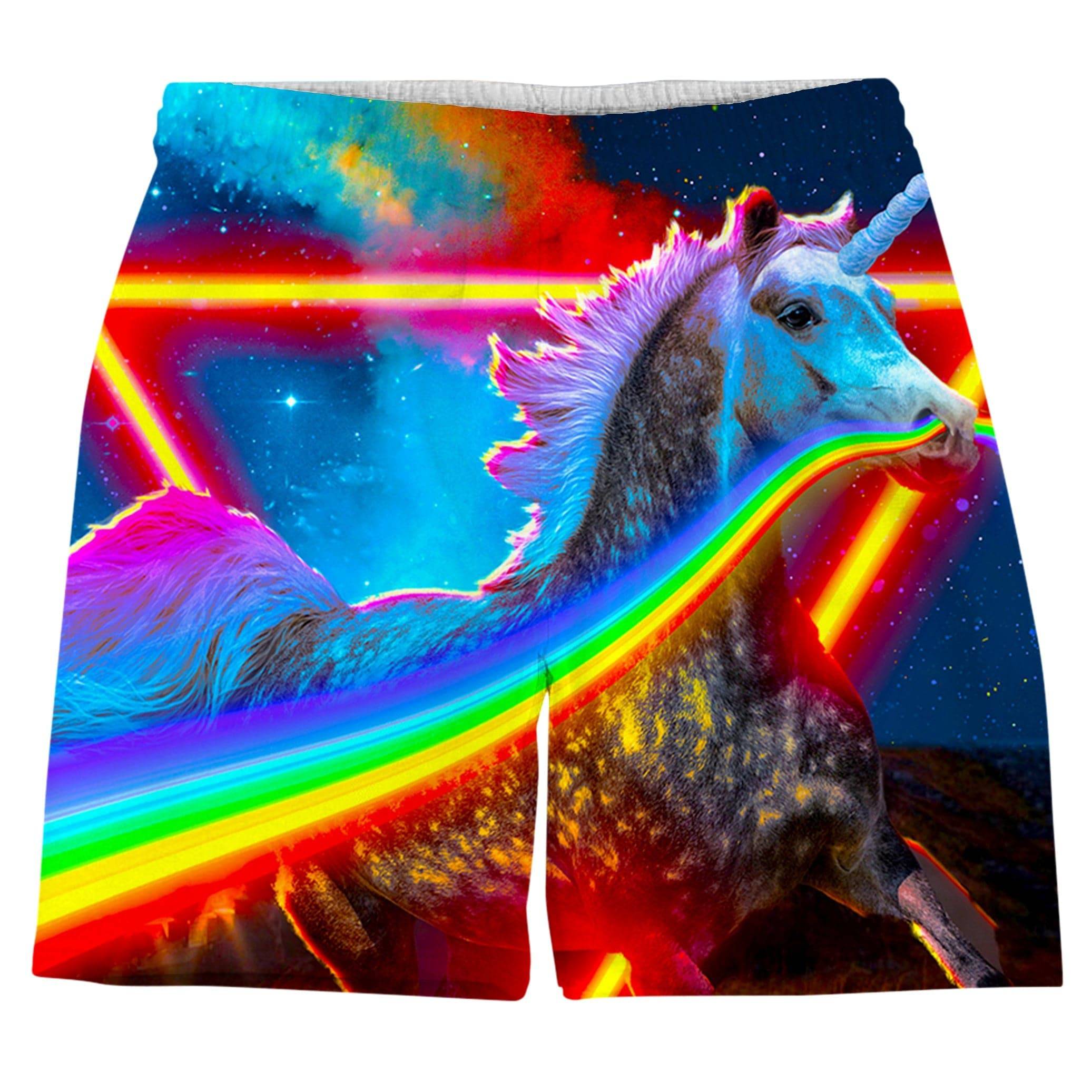 Rainbow Unicorn Weekend Shorts