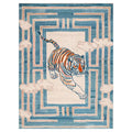 Tiger Blossom Canopy Hand Tufted Wool Rug