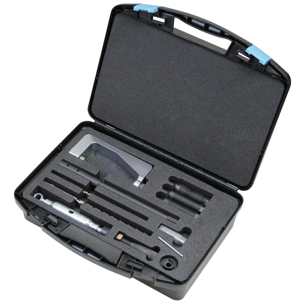 GEDORE Automotive KL-0250-43 KB - Kit de herramientas de taladrado para pernos de puntal, Grupo VAG