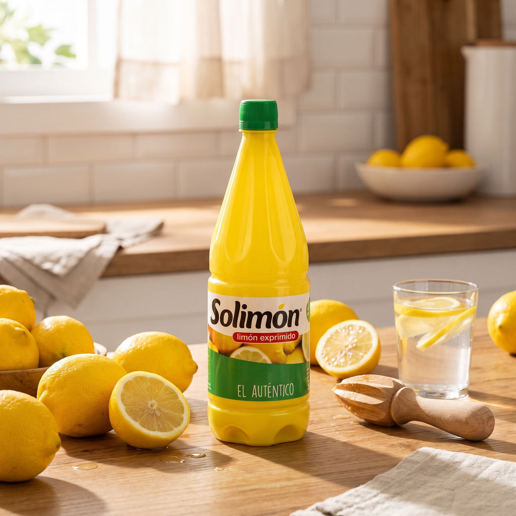 Zumo de Limón Exprimido 100% Natural - Solimon