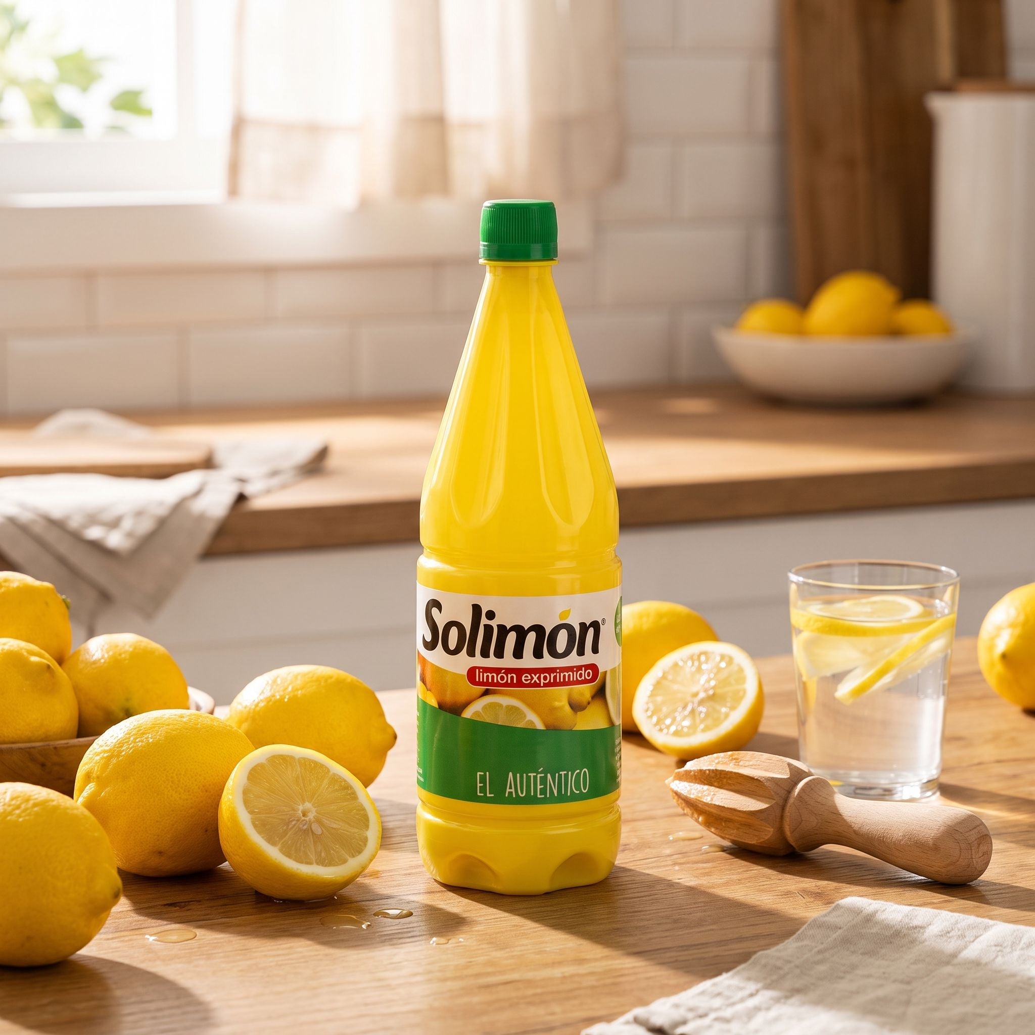 Zumo de Limón Exprimido 100% Natural - Solimon