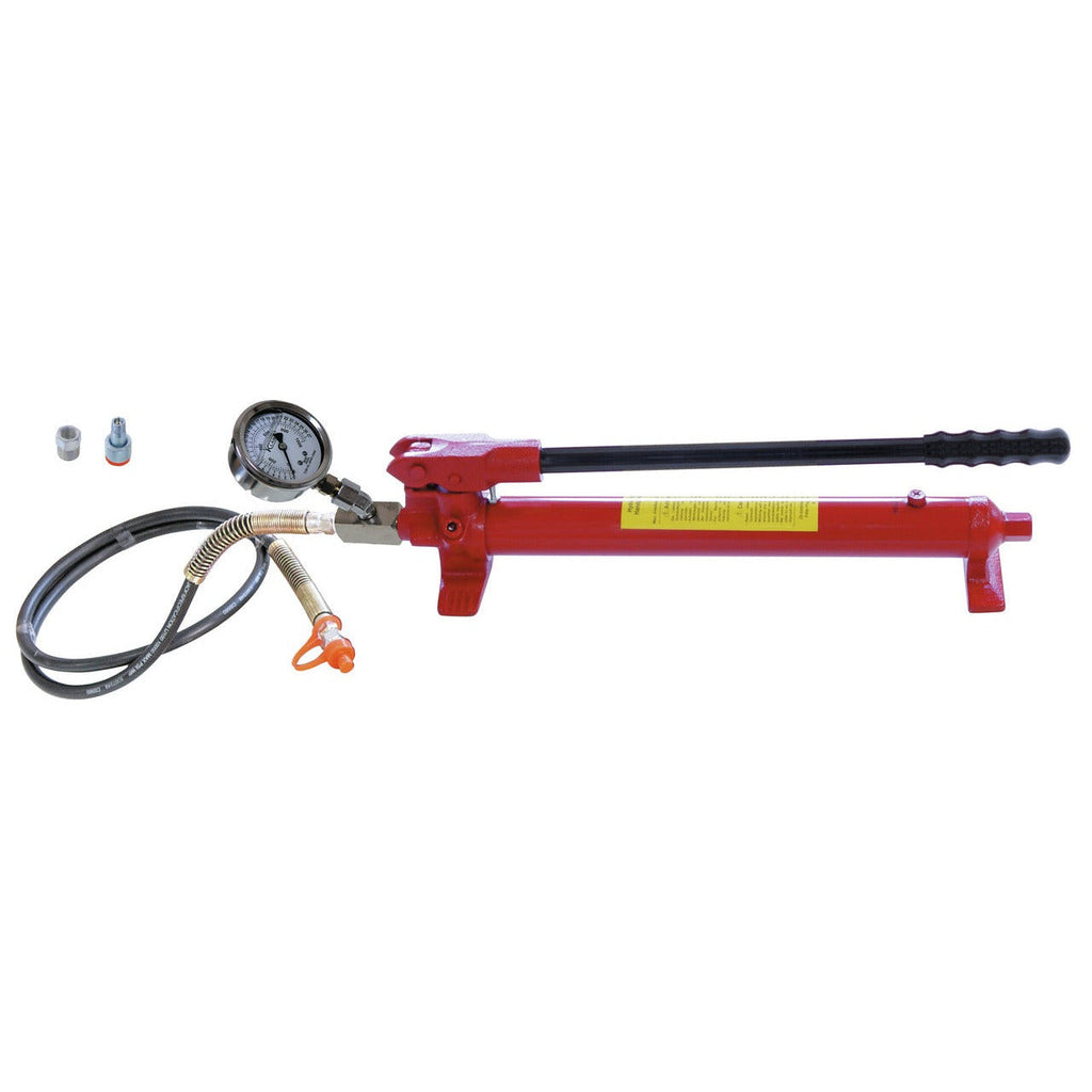 GEDORE Automotive KL-0215-35 M25 - Bomba manual hidráulica con manómetro.