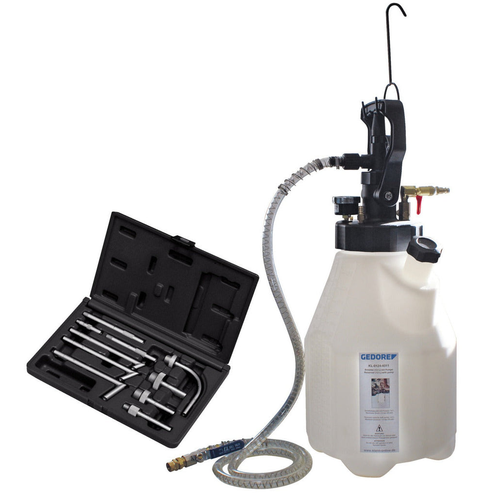 GEDORE Automotive KL-0124-43 - Bomba de aceite con depósito, 12 litros