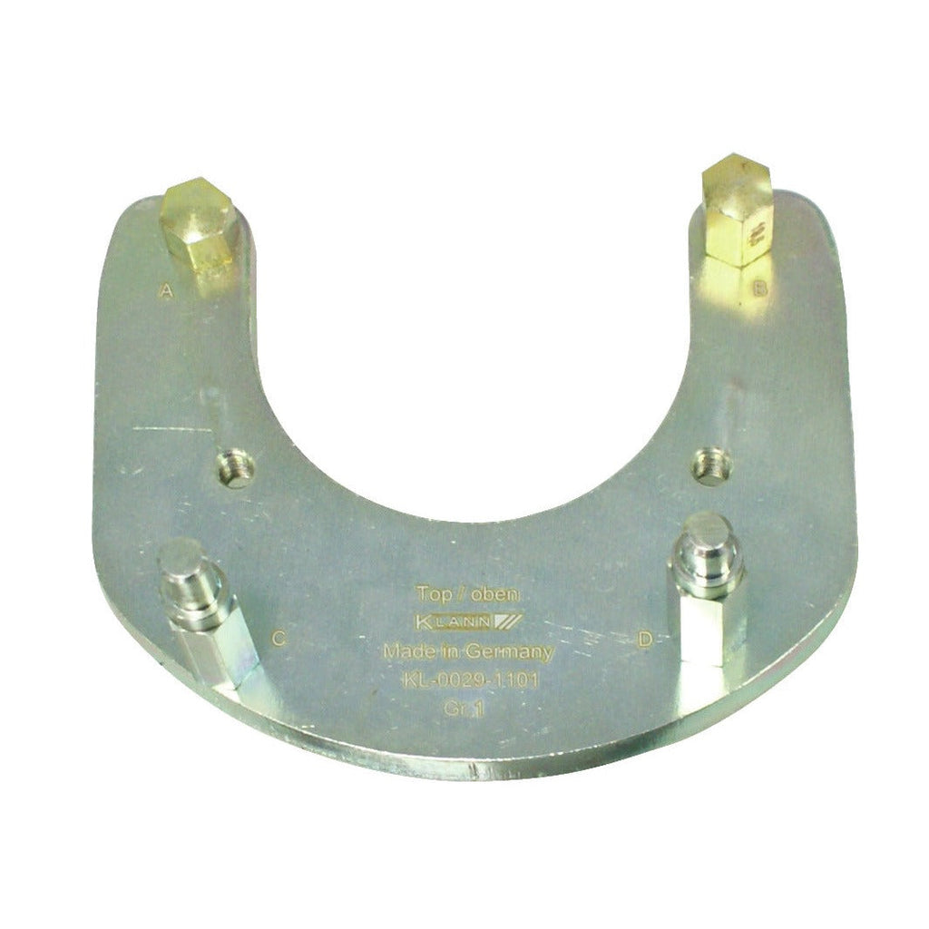 GEDORE Automotive KL-0029-111 - Placa de soporte tamaño 1 con tornillos