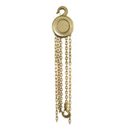 Polea 2 cadenas de 3 m, 3,0 t