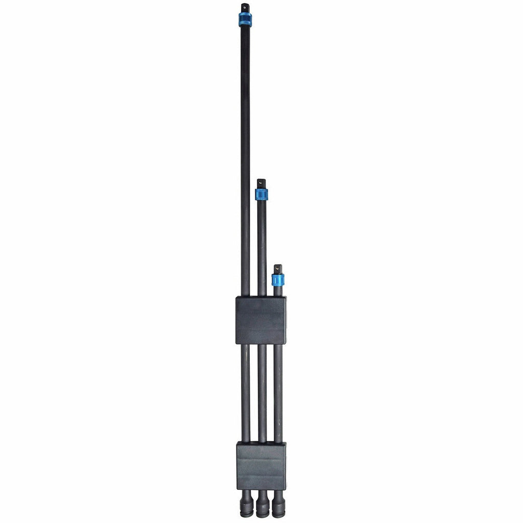 KL-4007-328 - Juego de extensiones, 1/2", extra largo