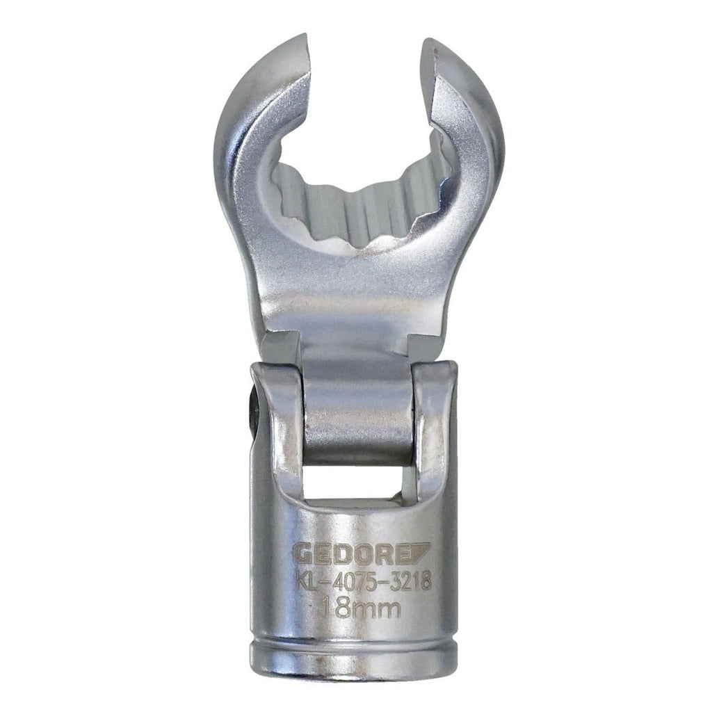 GEDORE Automotive KL-4075-3218 - Llave de estrella para juntas SW18, D-6 puntas, 3/8"