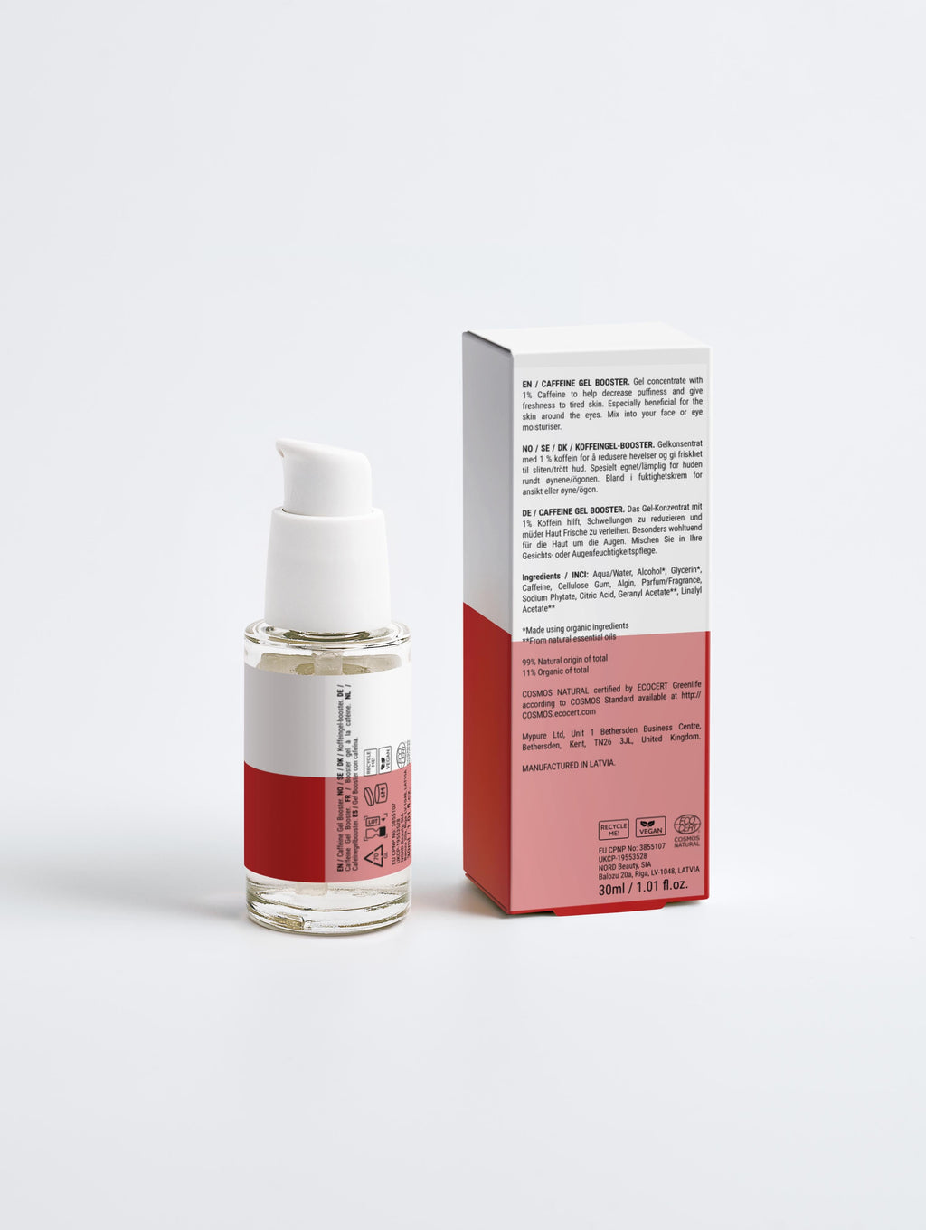 Gel Activador con Cafeína para Ojos