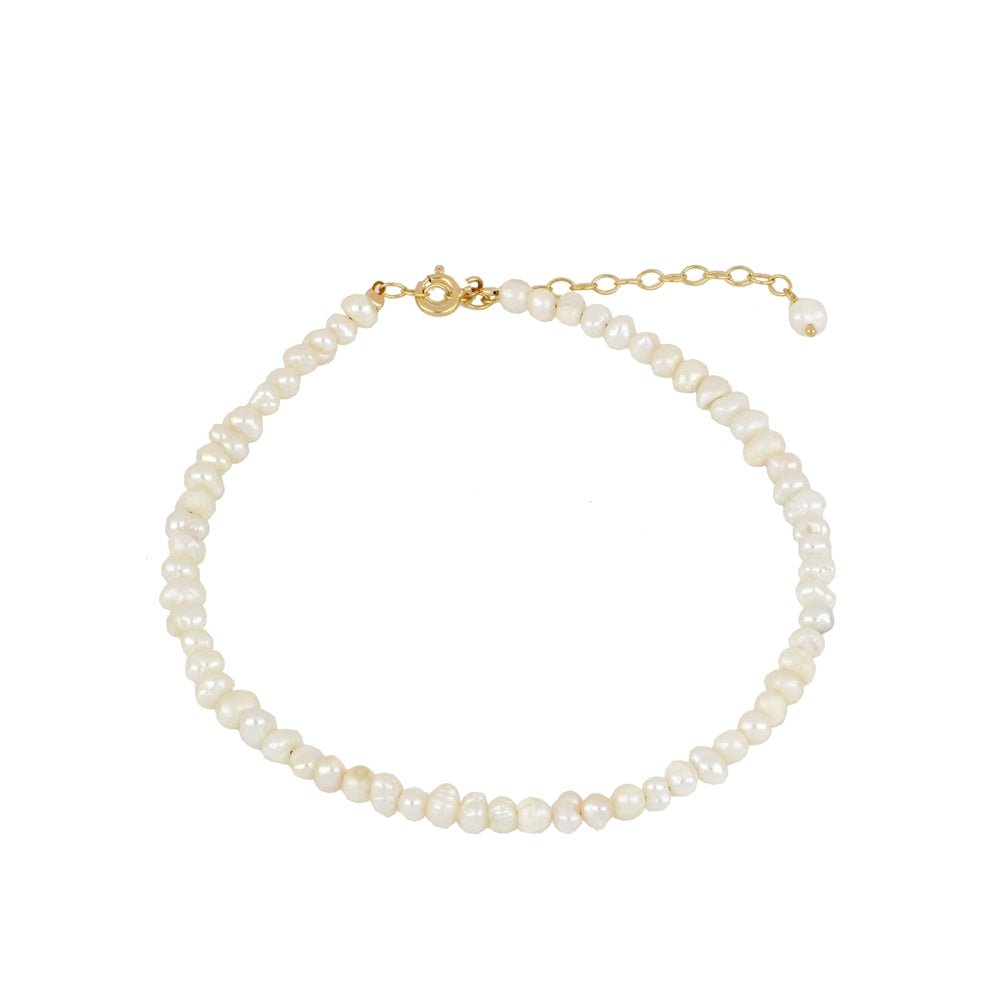 Tobillera de Perlas