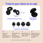 Concentración (-27dB) | Tapones para Dormir y Estudiar