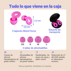 Concentración (-27dB) | Tapones para Dormir y Estudiar