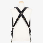 Tokyo #701 - Black & Red dual leather camera strap