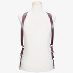 Tokyo #702 - Brown & Red dual leather camera strap