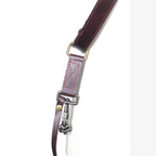 Tokyo #702 - Brown & Red dual leather camera strap