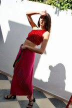 TOP BLING BLING | ROJO