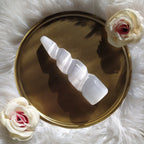 Torre Espiral de Selenita 15 cm