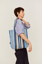 Tote Bag Alpujarra tonos azules