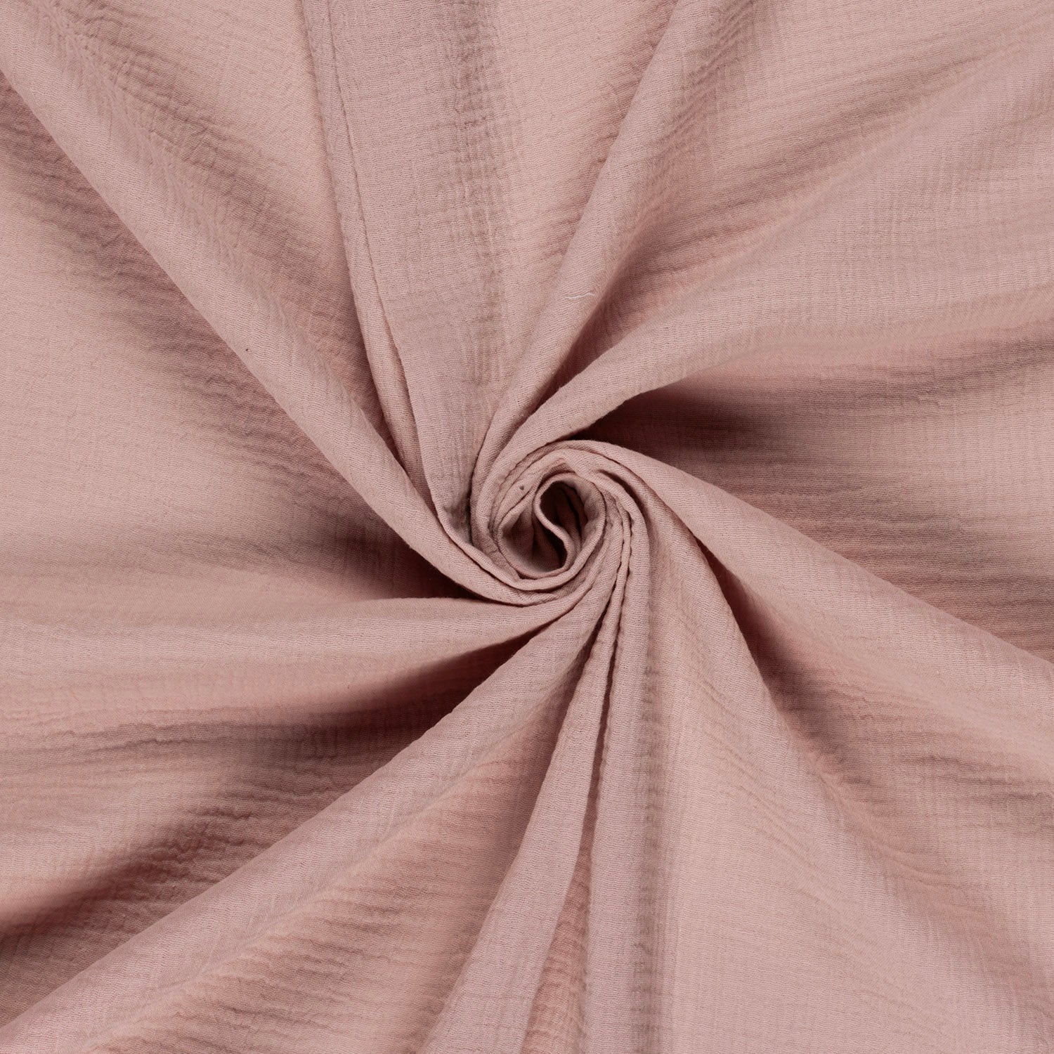 Trenza protectora para cuna y cama artesanal MUSELINA ROSA 200cm