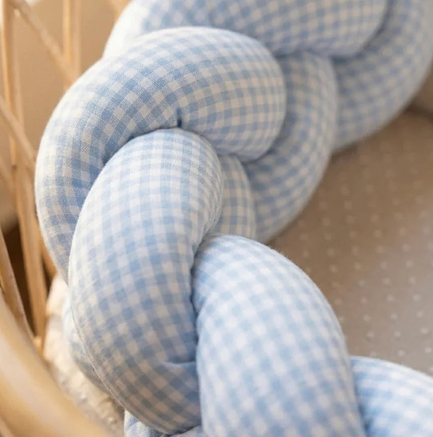 Protective Nest Braid for crib and bed VICHY PLAID