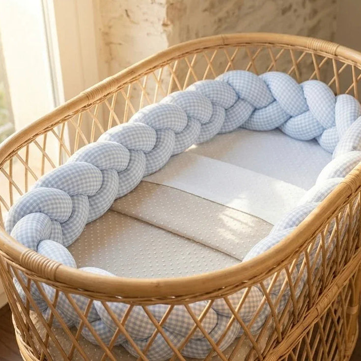 Protective Nest Braid for crib and bed VICHY PLAID