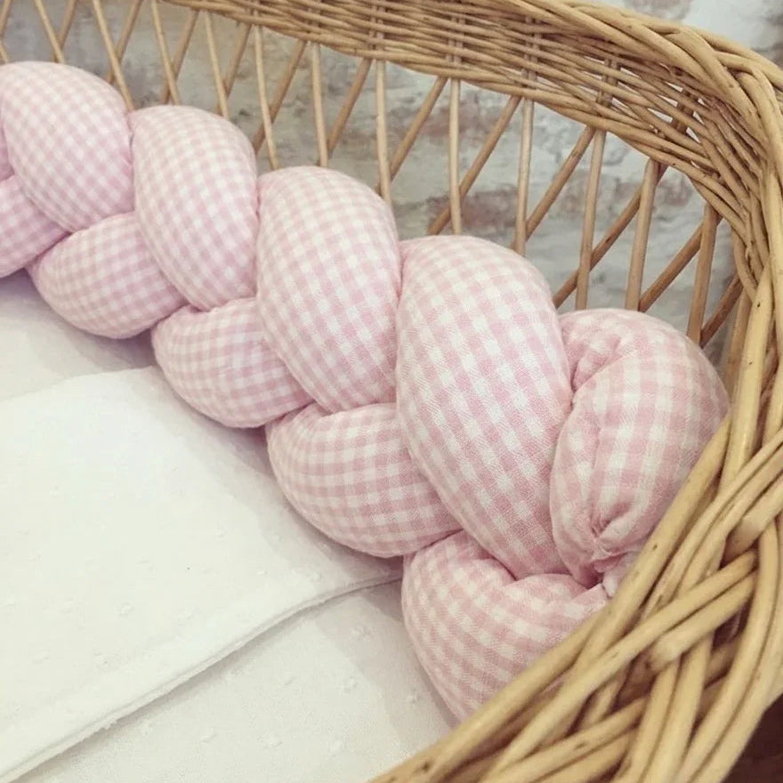 Protective Nest Braid for crib and bed VICHY PLAID