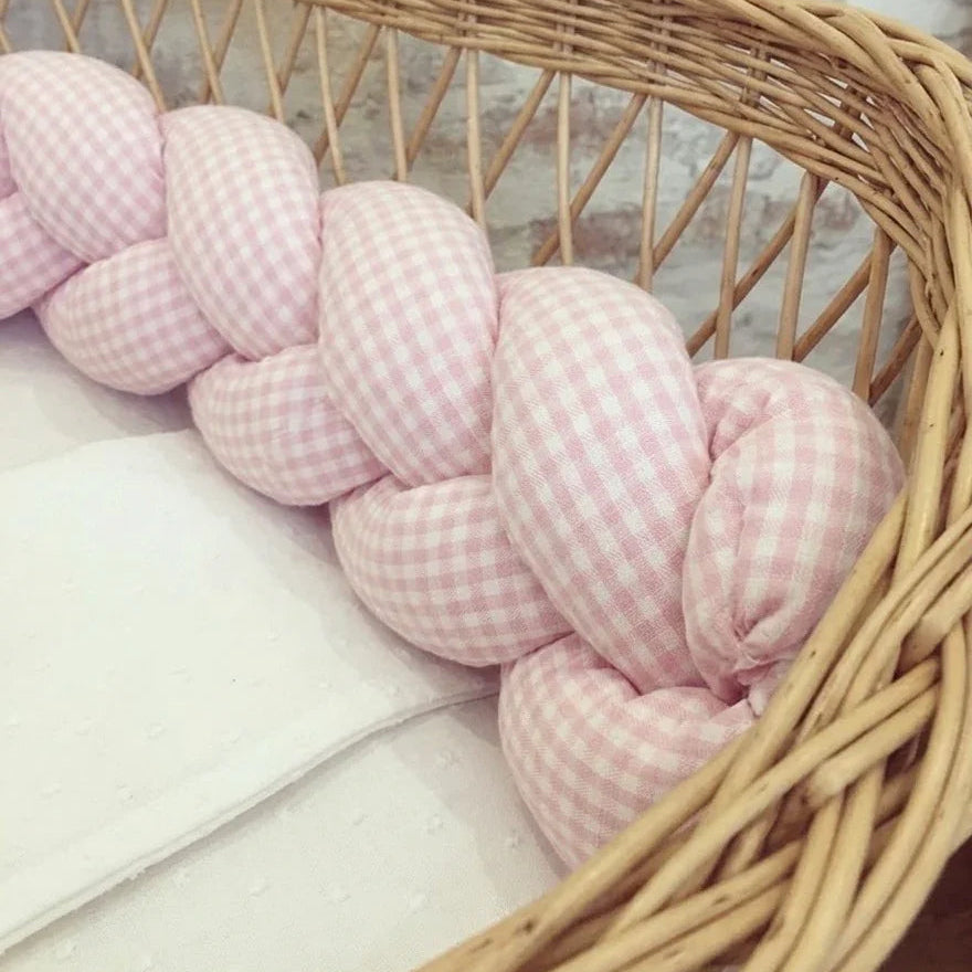Protective Nest Braid for crib and bed VICHY PLAID