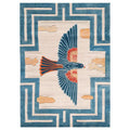 Tropical Phoenix Threshold Hand Tufted Wool Rug