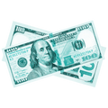 Turquoise Prop Money Bills By Prop Money Inc.