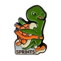 Sprints Turtle Racing Enamel Pin
