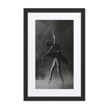 Tutu Noir | Dance-Art Framed Poster #65 (23.5" H x 17.5" W)