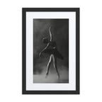 Tutu Noir | Dance-Art Framed Poster #65 (23.5" H x 17.5" W)