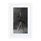 Tutu Noir | Dance-Art Framed Poster #65 (23.5" H x 17.5" W)