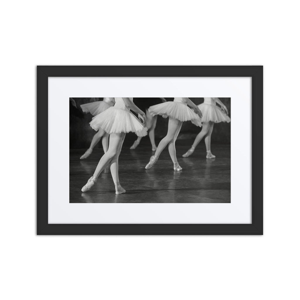 Tutus in Harmony | Dance-Art Framed Poster #41 (17.5" H x 21.5" W)