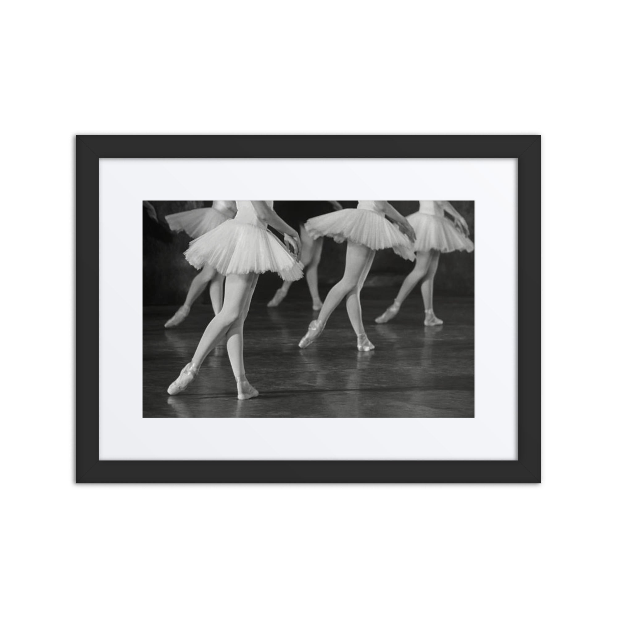 Tutus in Harmony | Dance-Art Framed Poster #41 (17.5" H x 21.5" W)