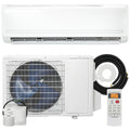 18000 BTU Mini Split Air Conditioner and Heat Pump, 19 SEER2 230V Energy Efficient Ductless Inverter AC Unit Cools up to 1250 Sq.Ft, Complete Installation Kit