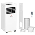 Portable Air Conditioner 9000 BTU, 4-in-1 Cooling, Dehumidifier, Fan, Sleep Mode, Air Conditioning Unit with Digital Display & Remote Control, 24H Timer, Window Venting Kit, for Room up to 28㎡
