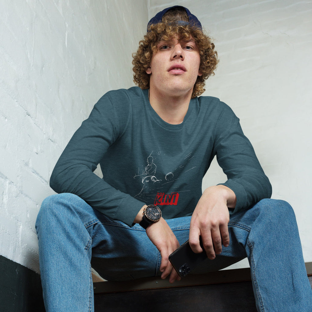 Camiseta manga larga unisex Futbol Passion