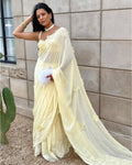 Lady Buttercup Sari By KYNAH, Luxury Indian Fashion & Bridal Wear
